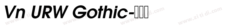 Vn URW Gothic字体转换